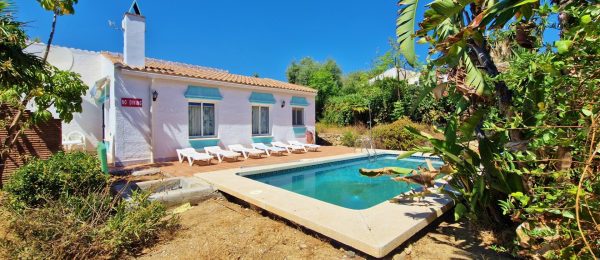 AX1398 – Casa Jardin, villa on one level with pool, Viñuela area AX1398 – Casa Jardin, villa on one level with pool, Viñuela area