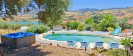 AX1454 – Casa Soleada – wonderful country house with panoramic lake view, Periana