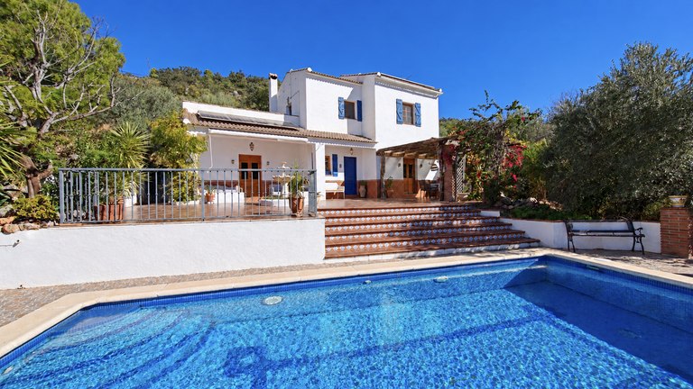 Casa Cielo, country house with pool, Los Ventorros, Comares