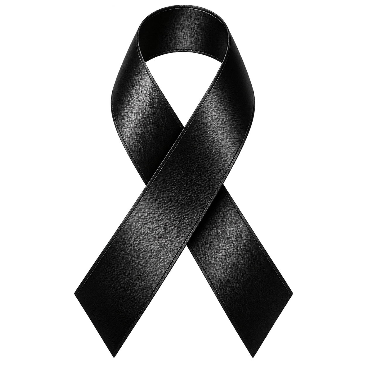 Lazo negro de luto